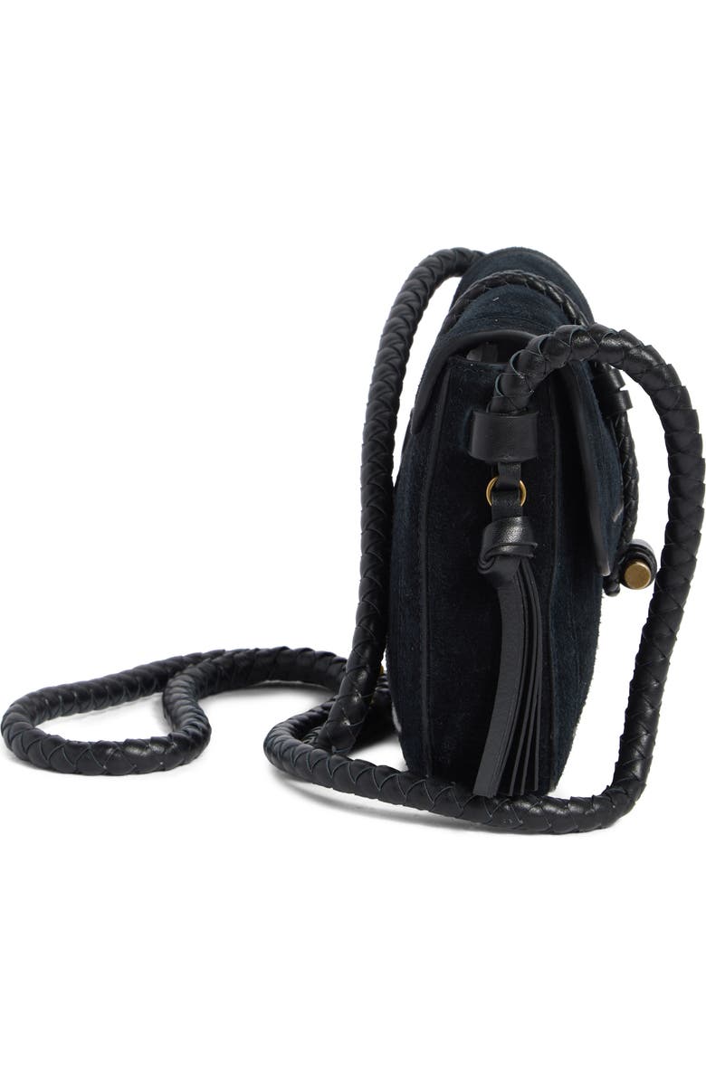 Isabel Marant Vigo Flap Suede Crossbody Bag, Alternate, color,