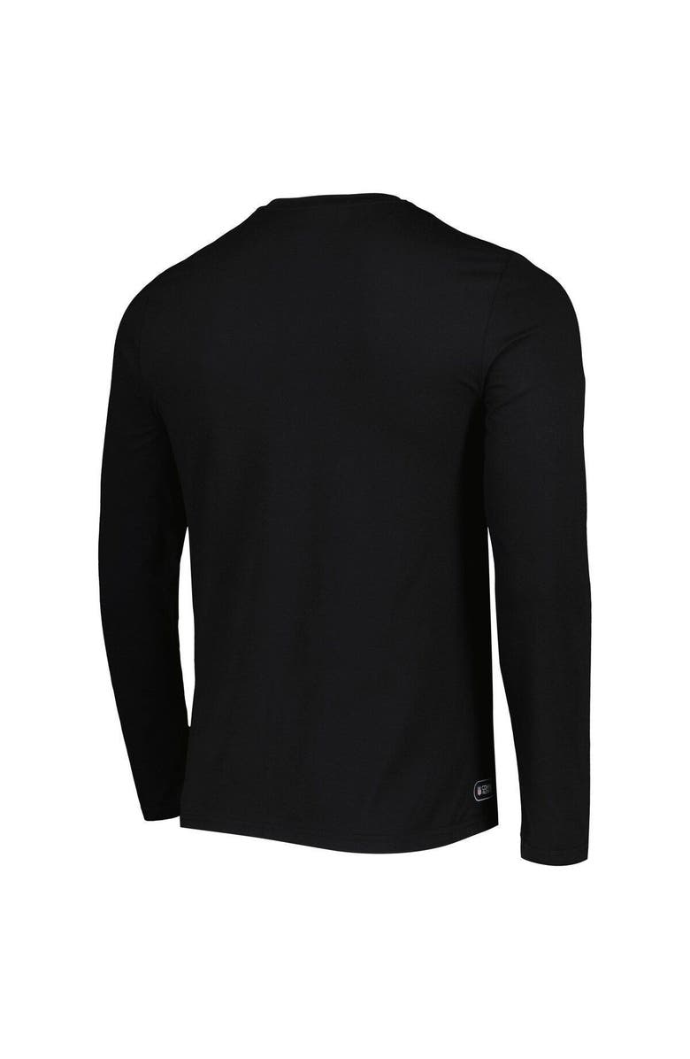 New Era Men's New Era Black Minnesota Vikings Combine Authentic Action Long Sleeve T-Shirt, Alternate, color, 