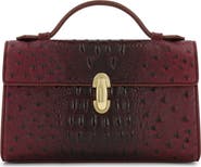 The Noli Shop Danica Ostrich Clutch