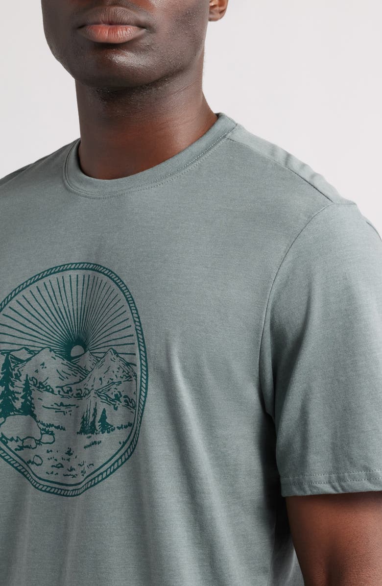 Threads 4 Thought Soft Wash Happy Place Graphic T-Shirt, Alternate, color, 