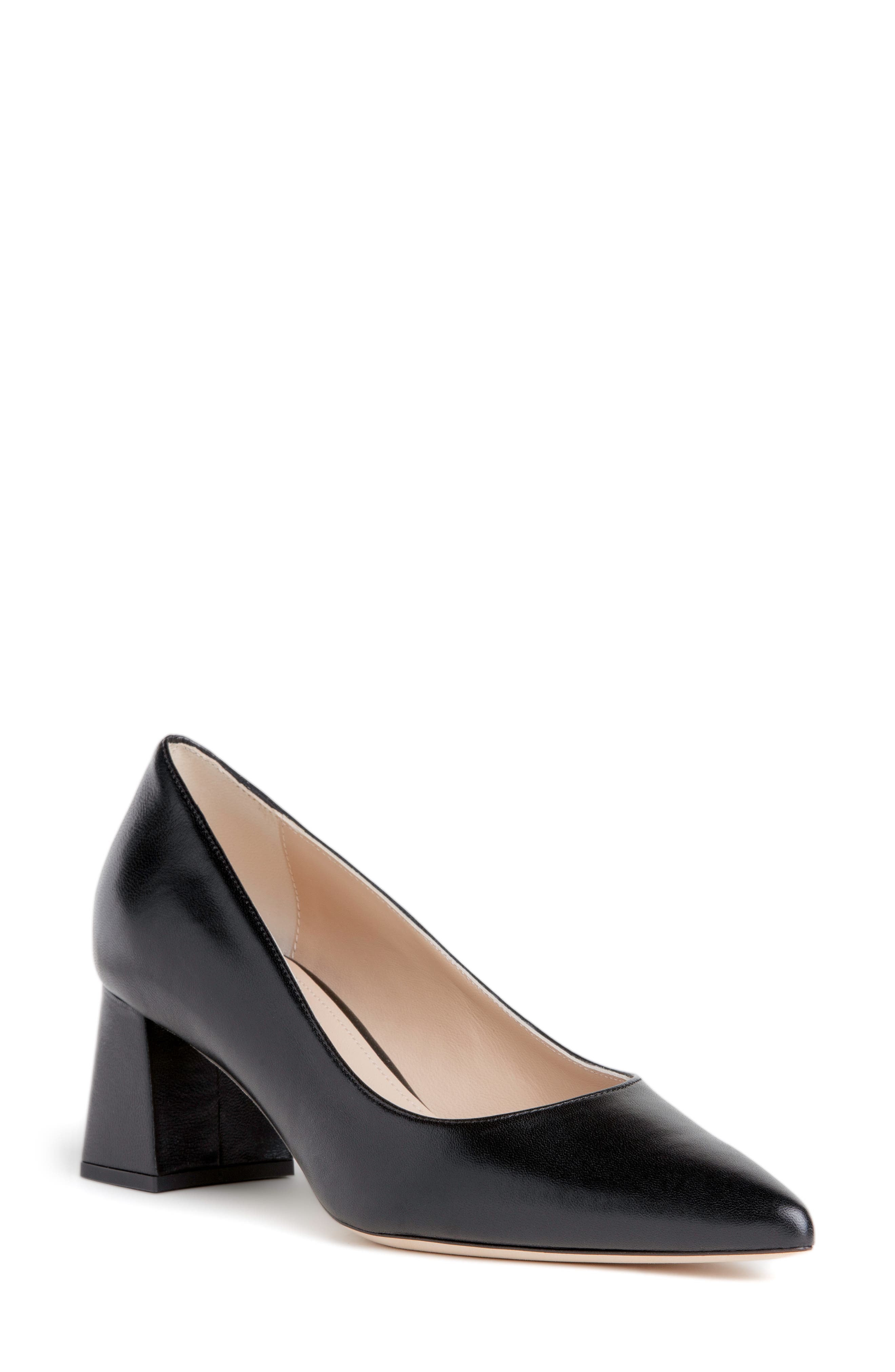 BEAUTIISOLES Corina Pointed Toe Pump, Main, color, Black