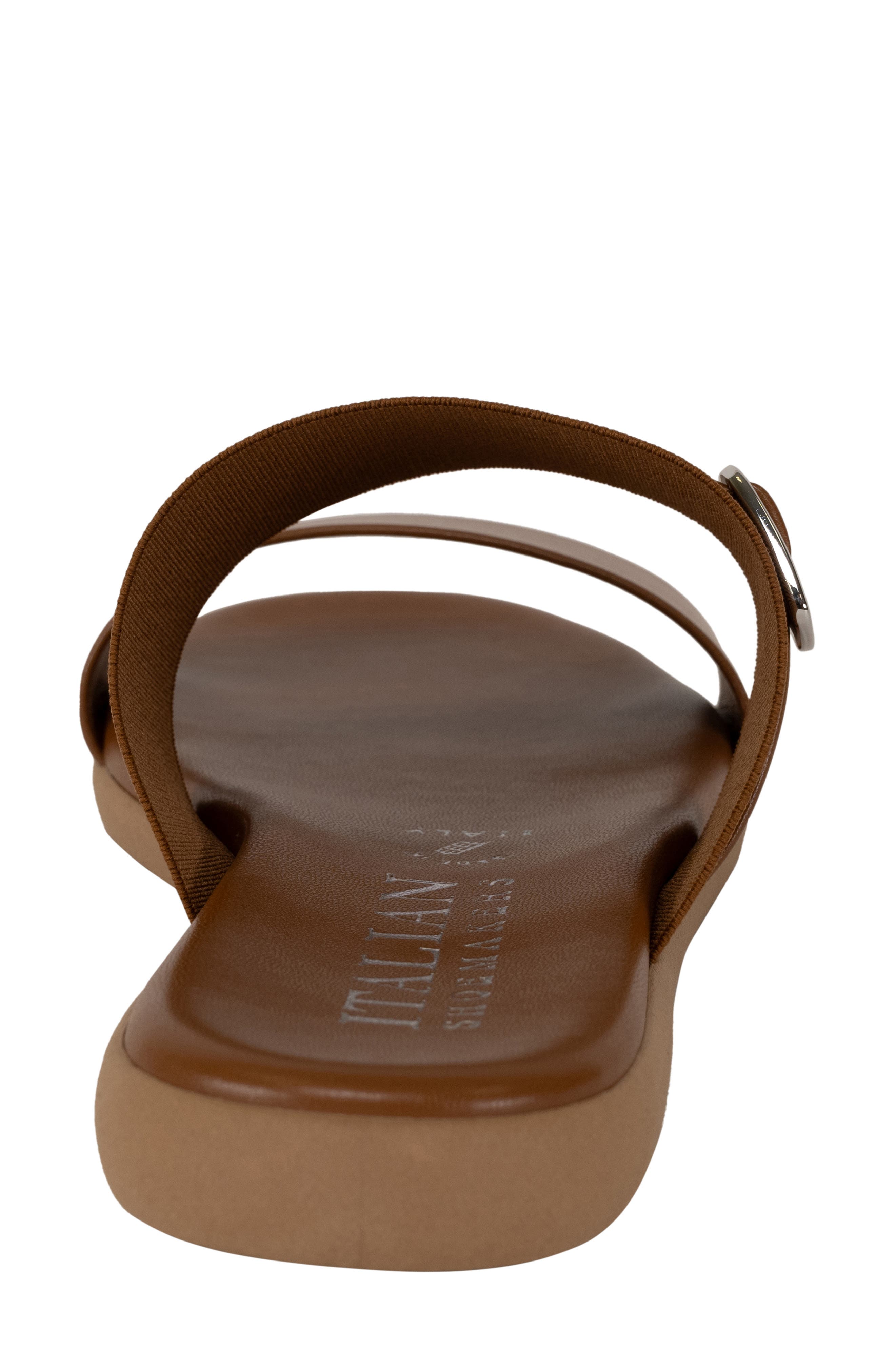 Jelani Square Toe Slide Sandal, Alternate, color, TAN