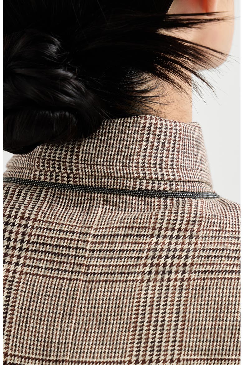 Prince of Wales blazer, Alternate, color, Light Brown