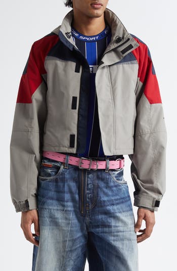 ジャケット・アウター Martine Rose Shrunken Sports Jacket S Martine Rose Shrunken Sports Jacket | Black | FARFETCH