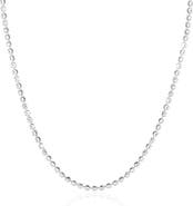 The Lovery Fine Jewelry Moon Bead Chain Necklace