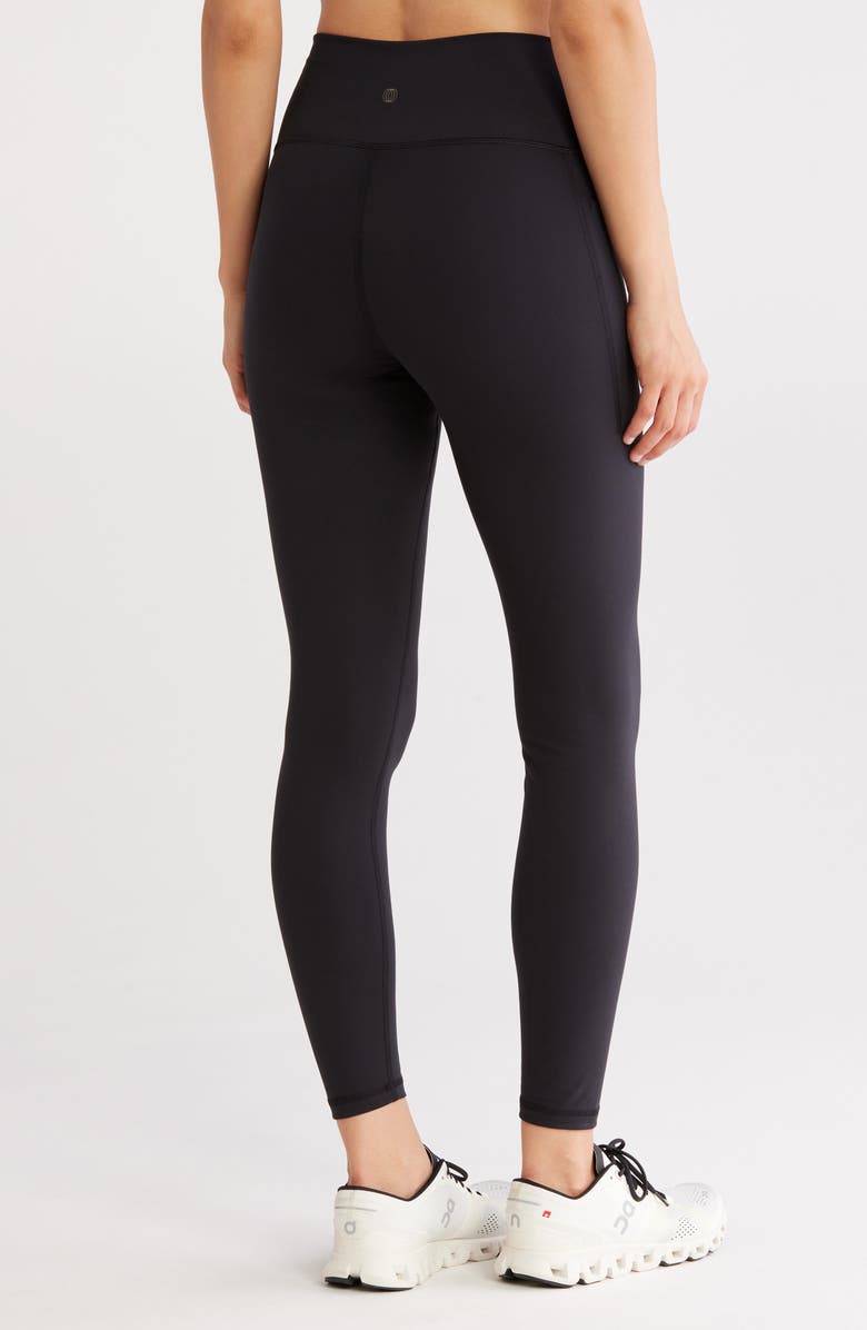 BALANCE COLLECTION Sophia Pocket Crop Leggings, Alternate, color, True Black