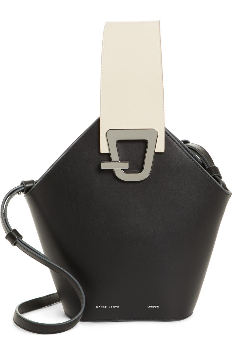 Danse Lente Johnny Leather Bucket Bag, Main, color,