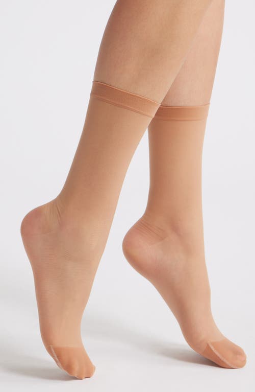 ITEM m6 Invisible Crew Socks in Butterscotch  product