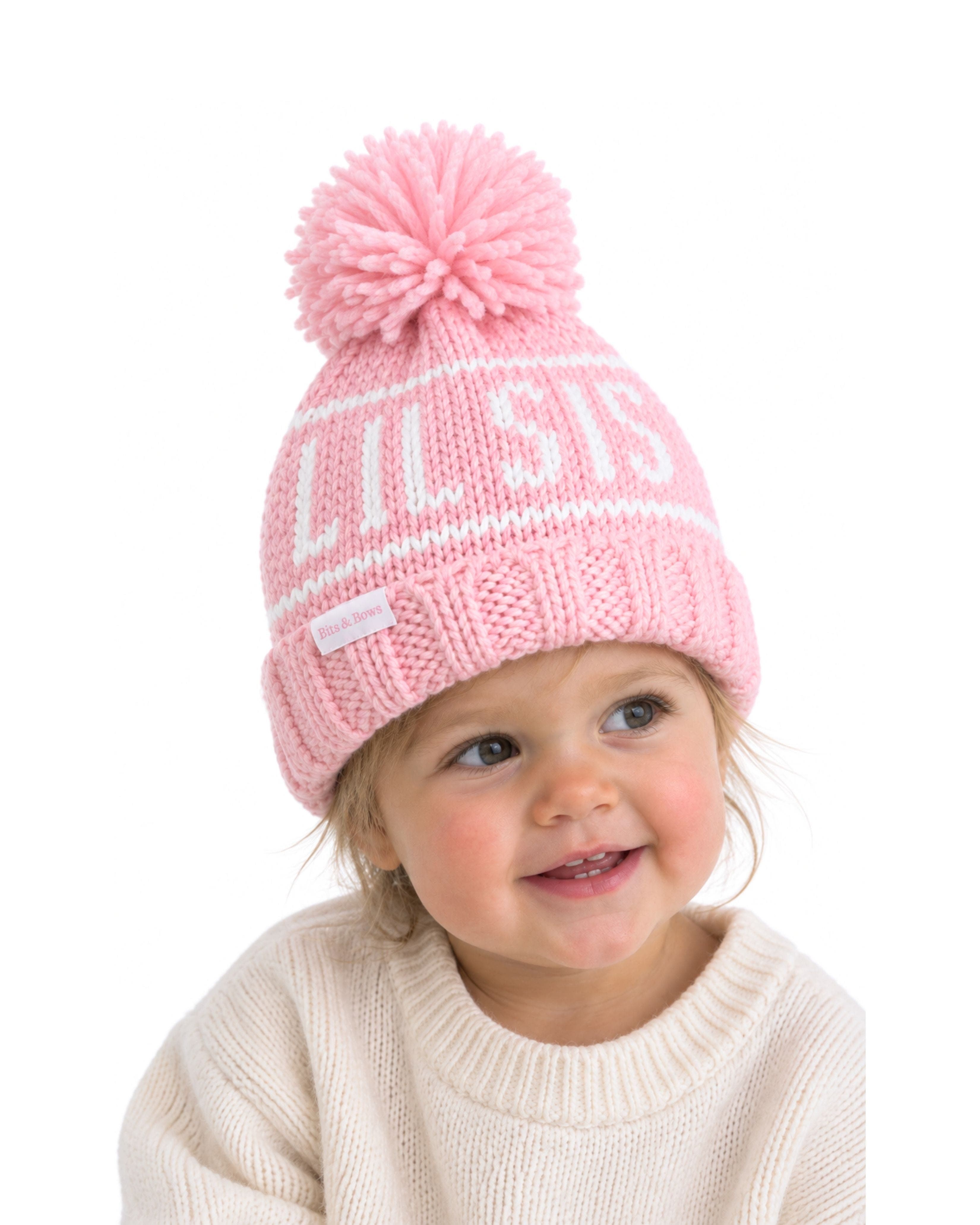 Bits & Bows Lil Sis Bobble Hat (toddler) | Nordstrom