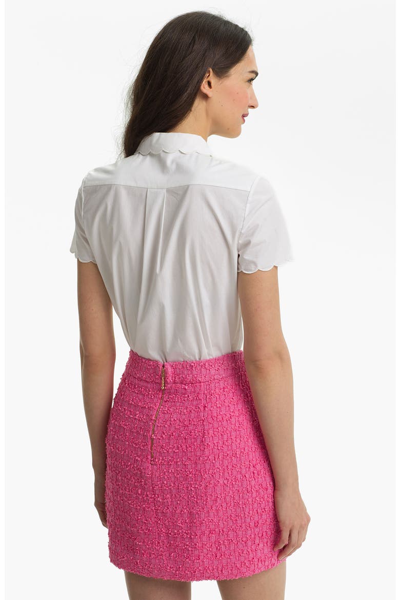 'helen' top, Alternate, color, FRESH WHITE
