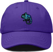 Dalix Chameleon Embroidered Dad Hat