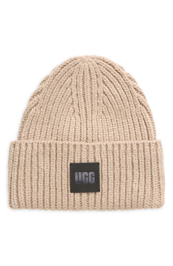 Ugg ® Chunky Rib Beanie In Neutral