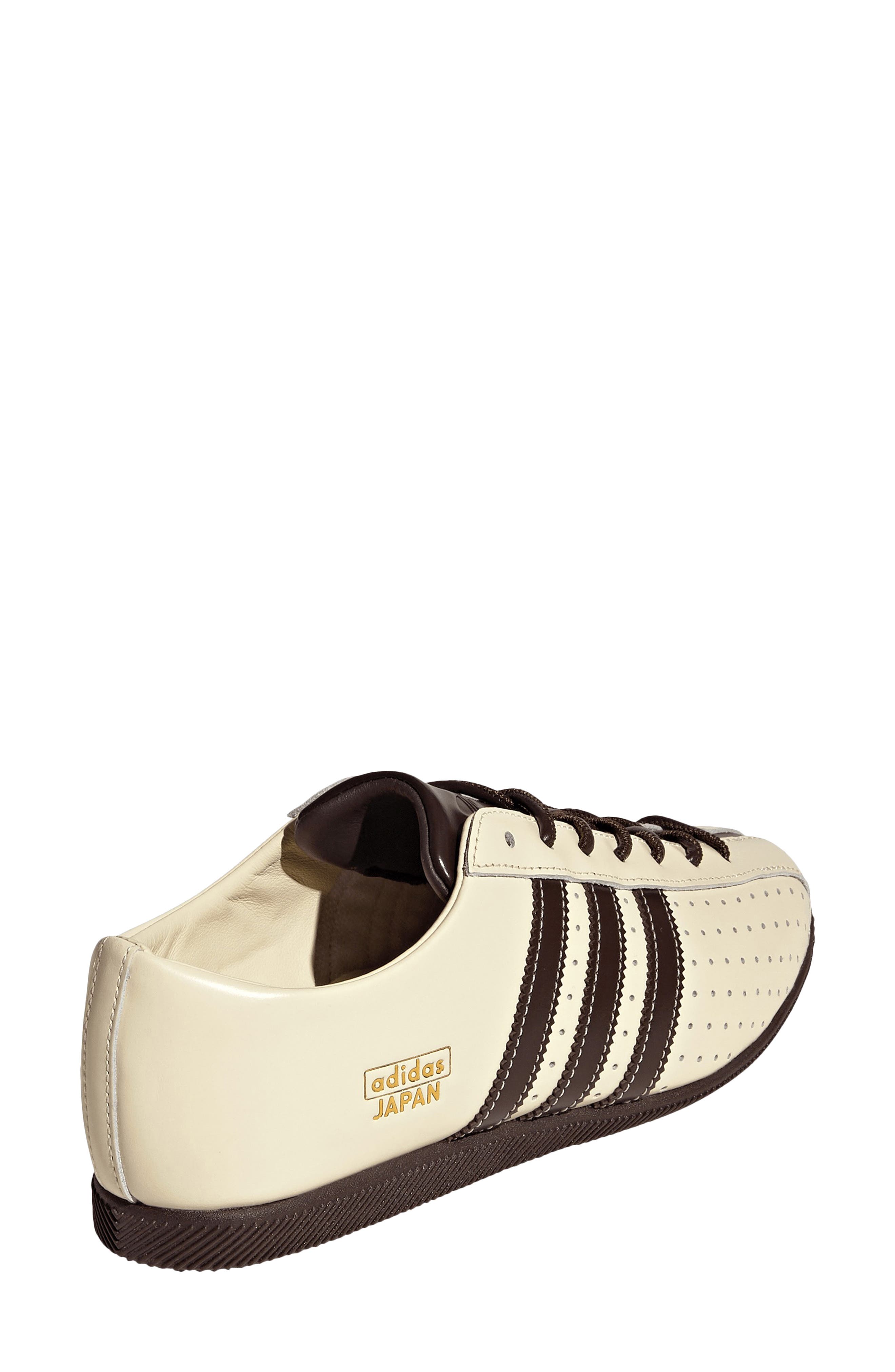 Japan Lux Sneaker, Alternate, color, CREAM WHITE/ COFFEE/ GOLD