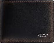 COACH Slim Loved Leather Bifold Wallet