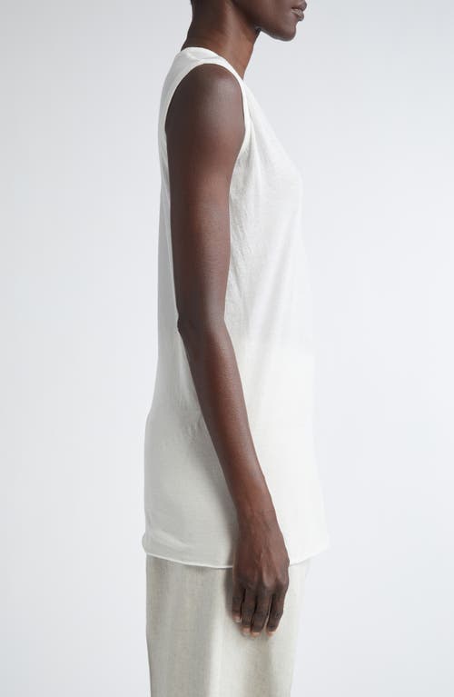 Rick Owens Forever Basic Cotton Vest In Multi