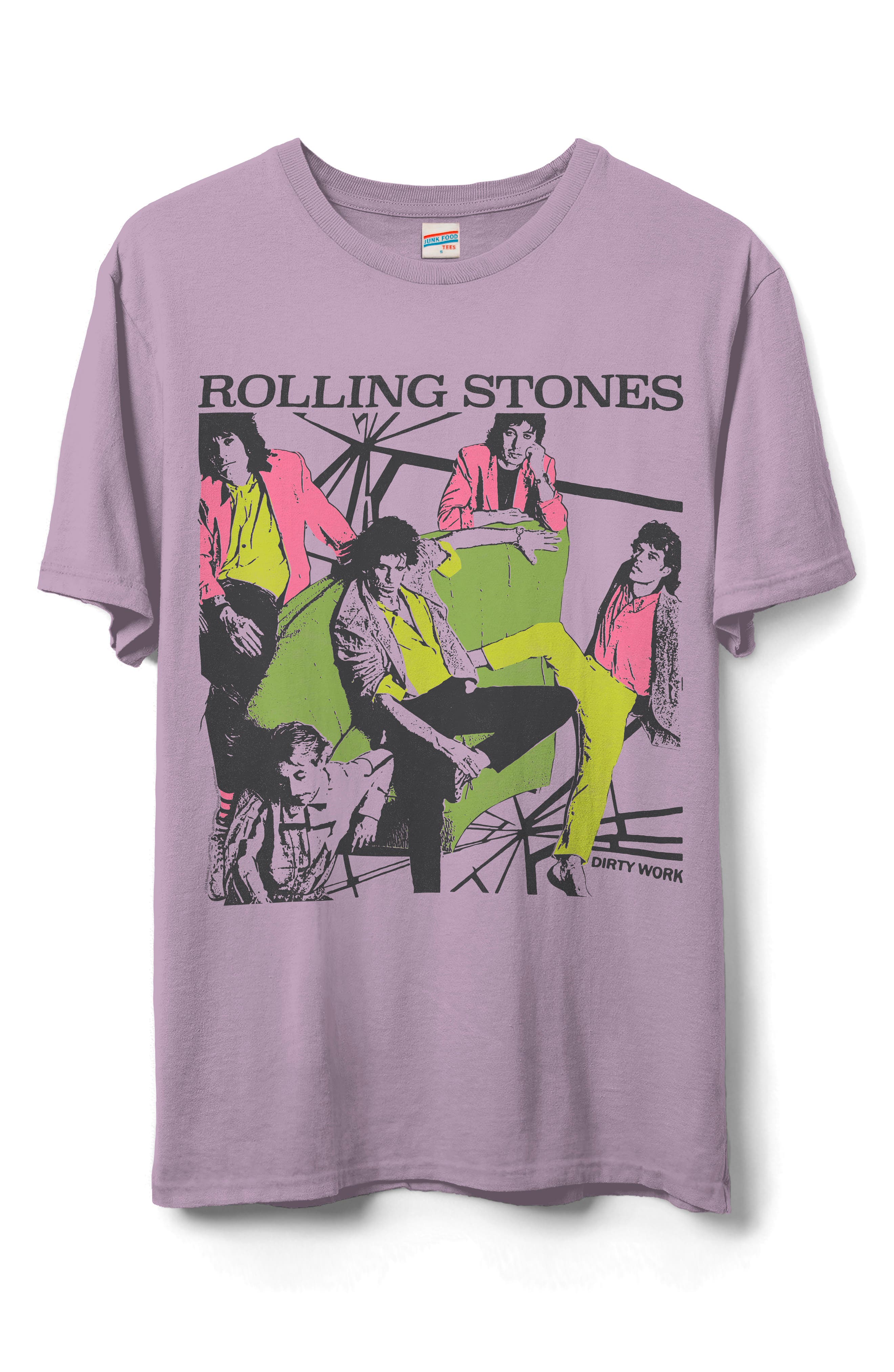 Junk Food Rolling Stones Graphic T-shirt
