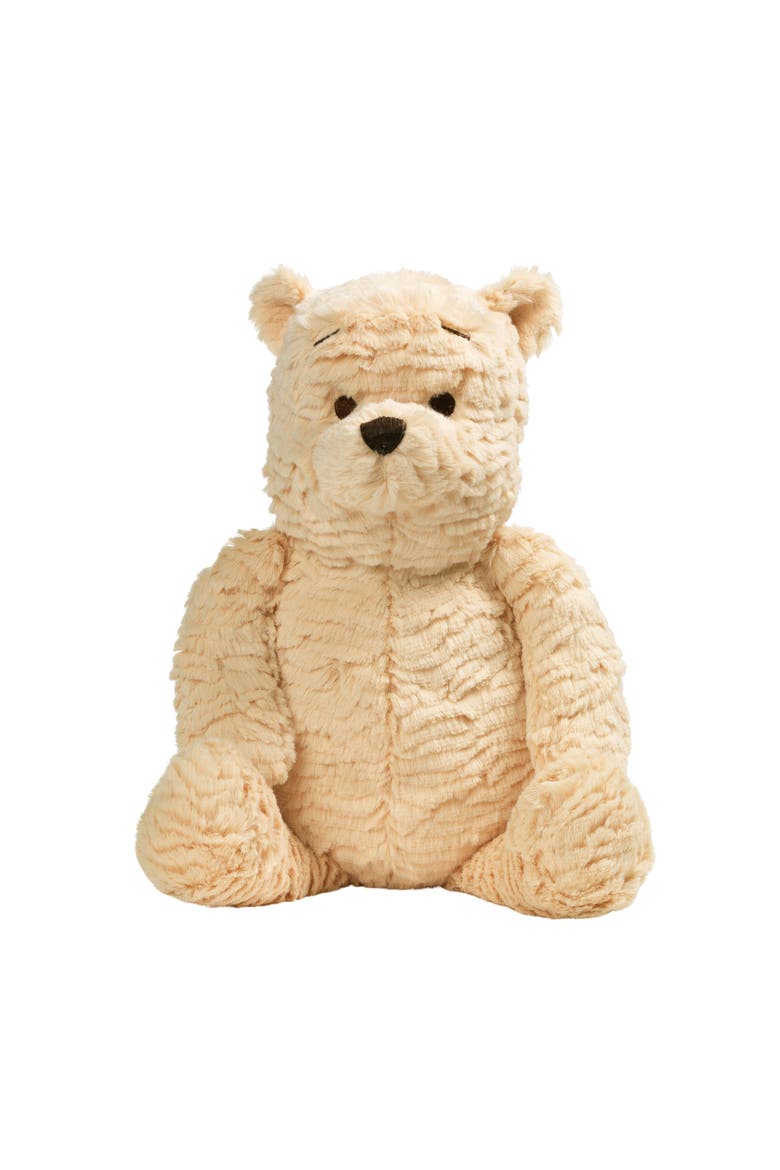 Disney Baby Classic Winnie the Pooh Blanket & Plush Baby Gift Set, Alternate, color, Cream