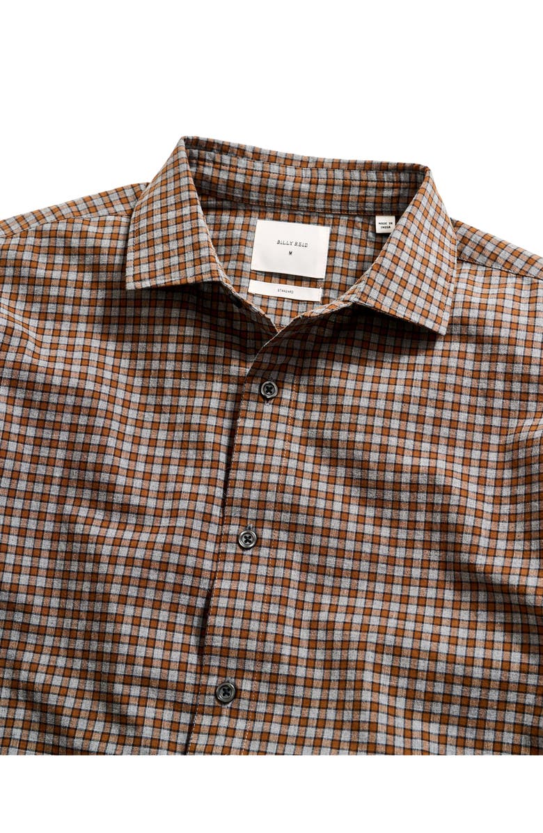 Billy Reid Tuscumbia Sport Shirt, Alternate, color, Oak/ Grey