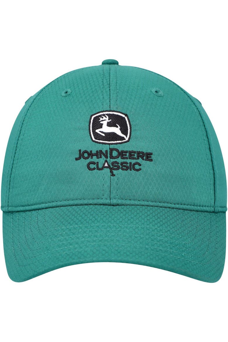 Men's Ahead Green John Deere Classic Performance Adjustable Hat, Alternate, color, Green