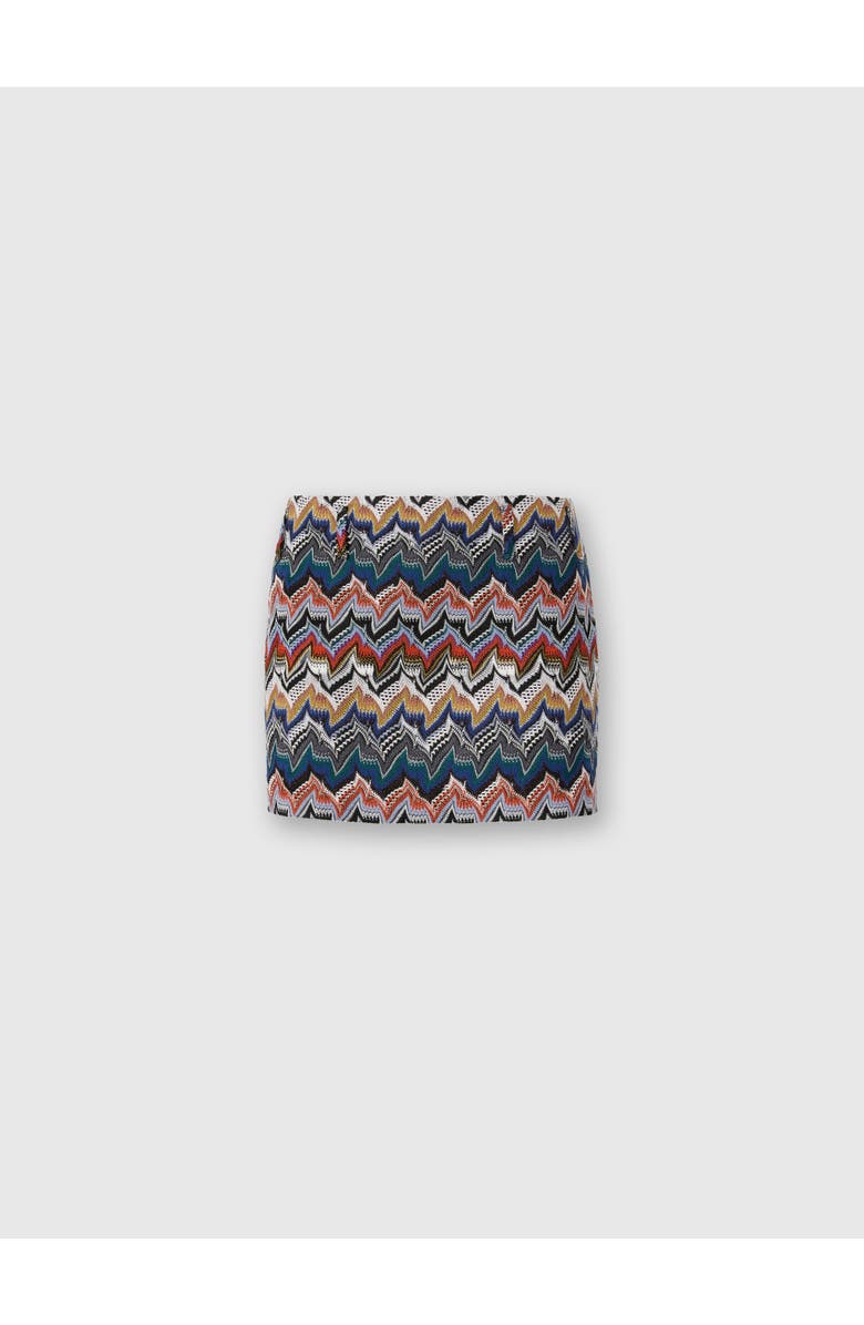 Missoni Mini Skirt In Embroidered Lace, Main, color, Multicoloured