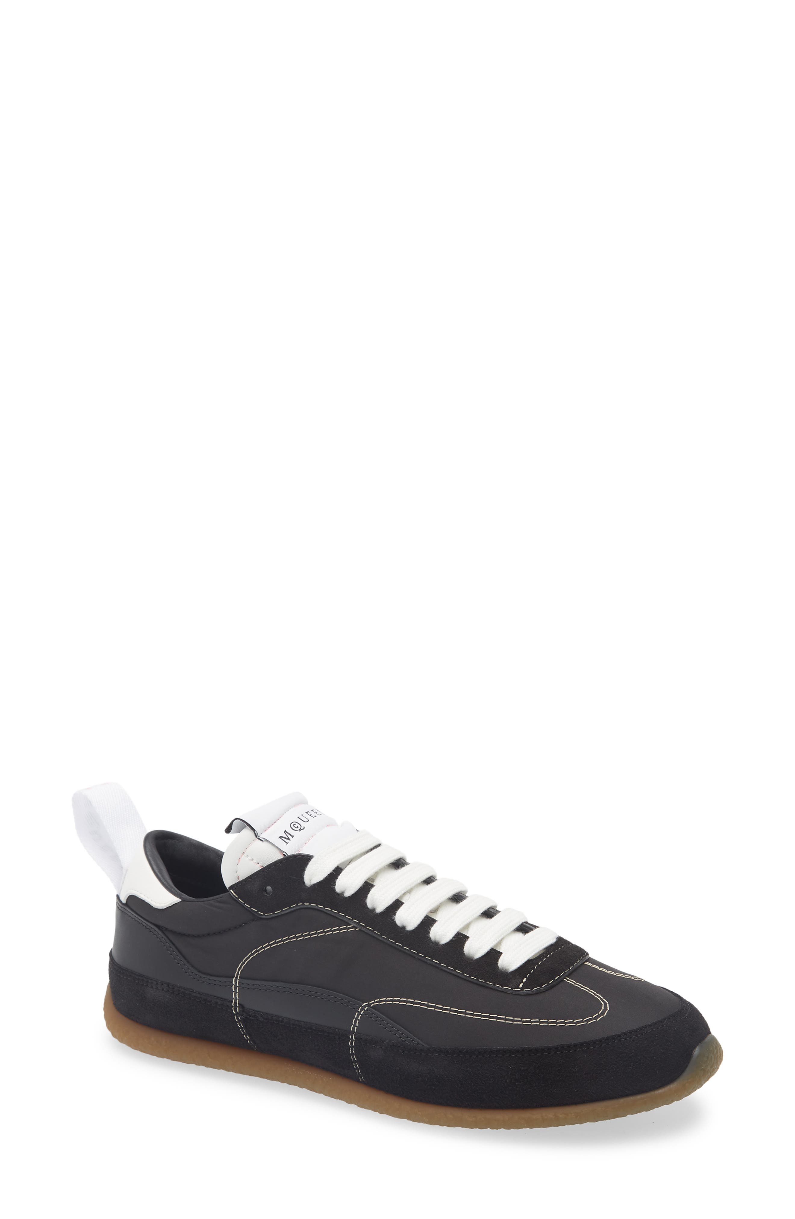 McQueen Velo Sneaker, Main, color, Black