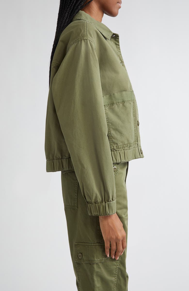 Veronica Beard Joyner Cotton Twill Shacket, Alternate, color,