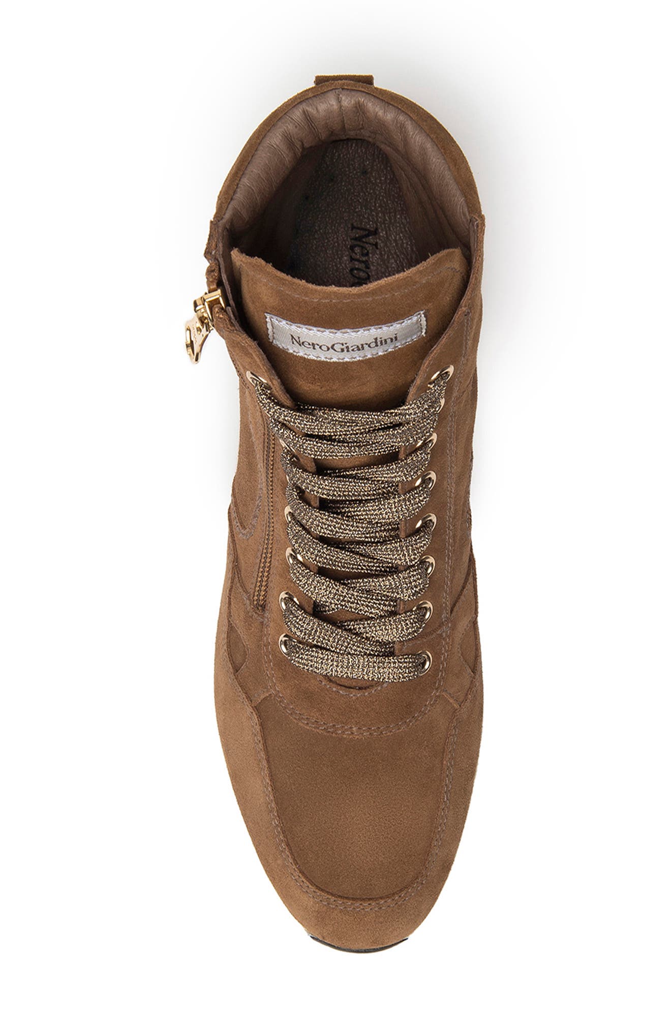 NeroGiardini Platform High Top Sneaker, Alternate, color, 