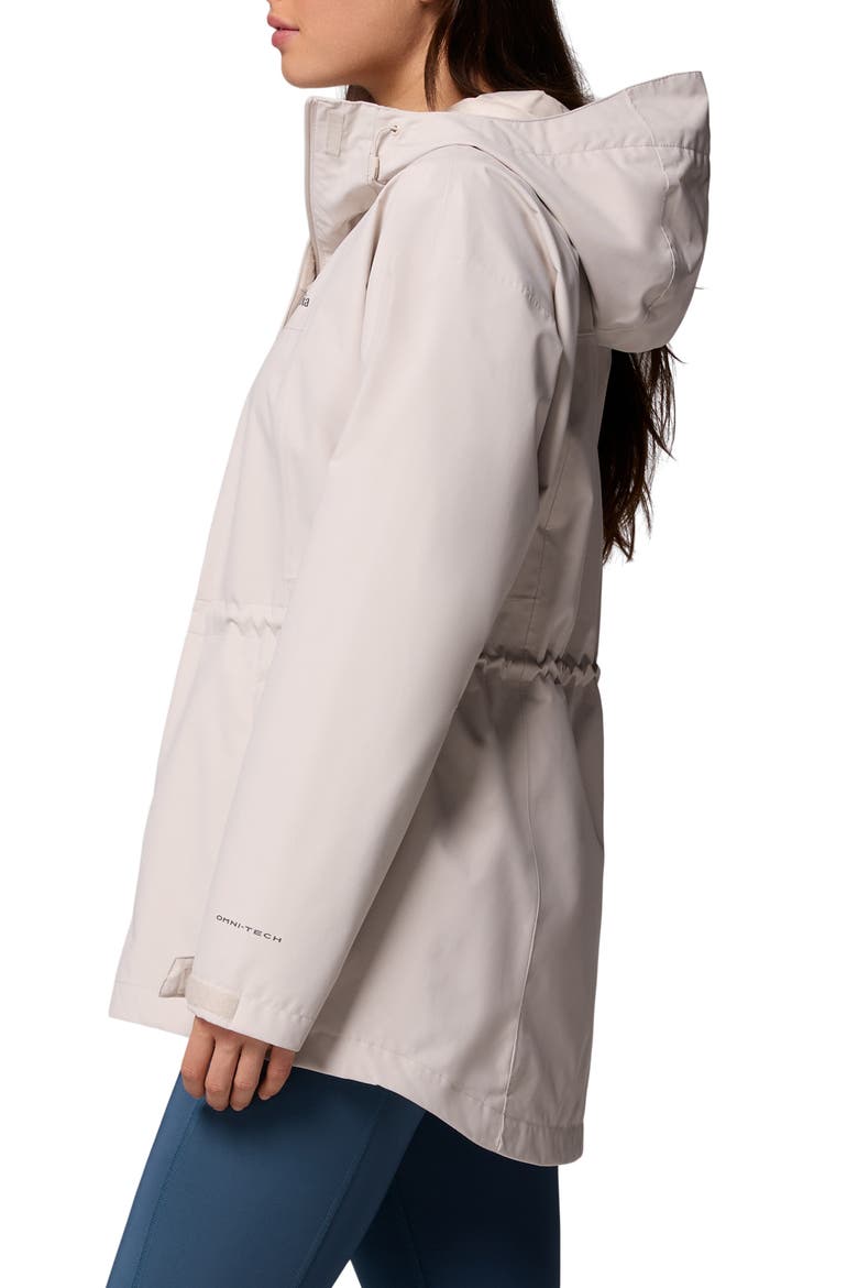 Hikebound II Long Waterproof Jacket, Alternate, color, DARK STONE