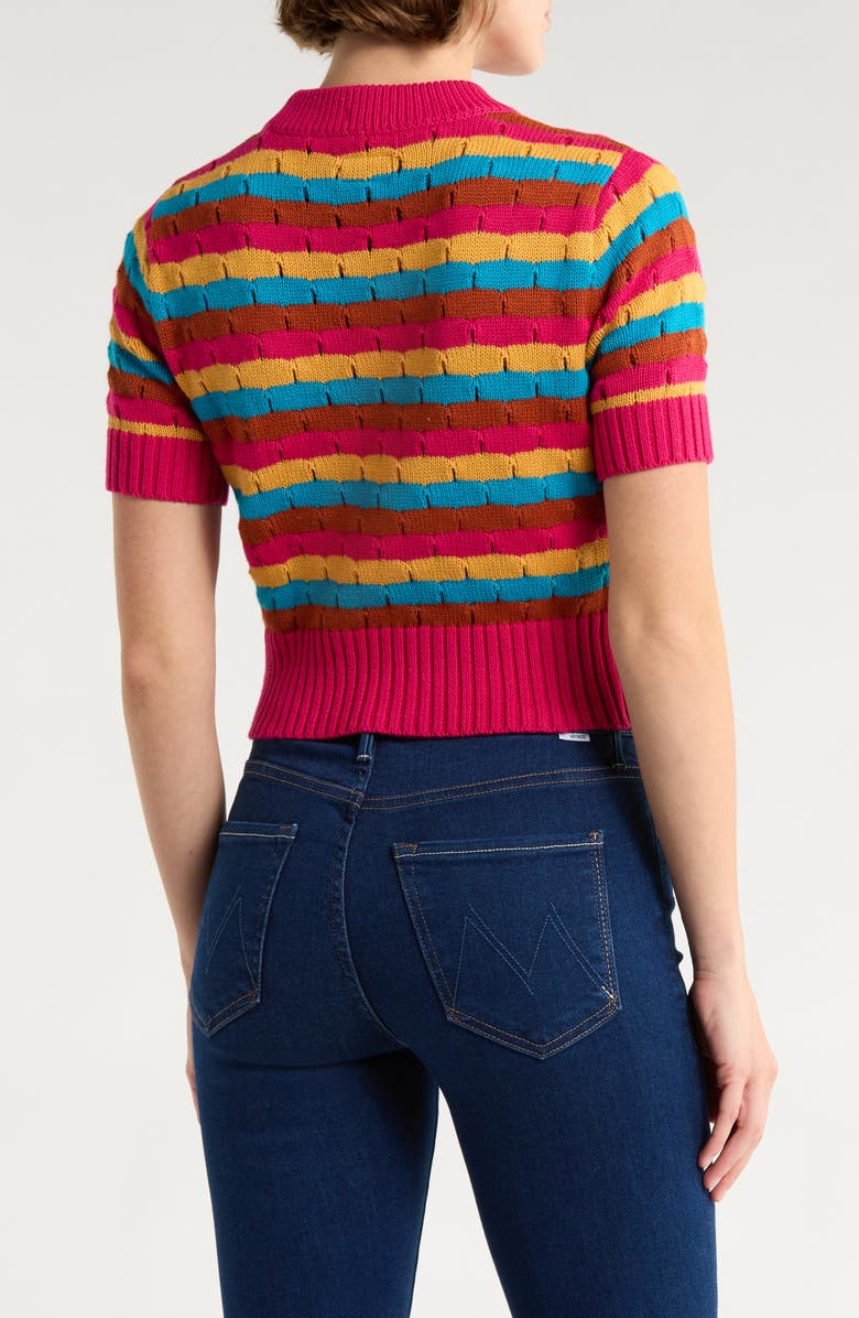 MOTHER The Mock 10 Stripe Sweater, Alternate, color, 