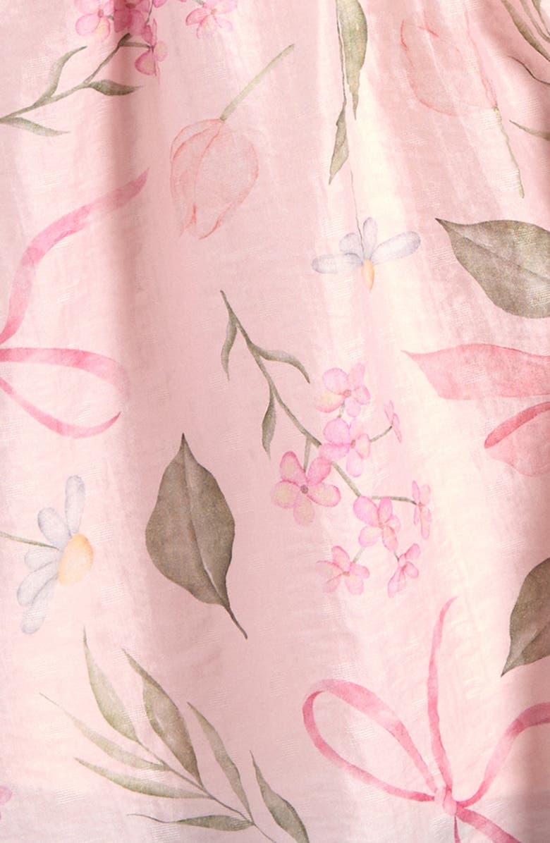 Ava & Yelly Princess Seam Fit & Flare Sundress, Alternate, color, Blush