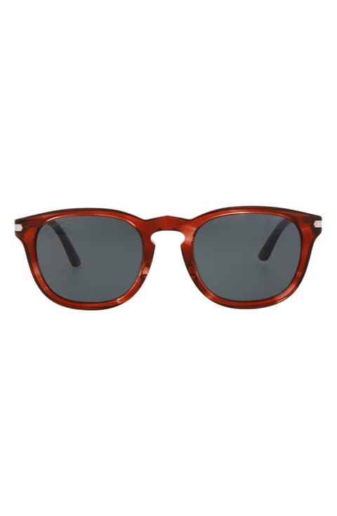51mm Oval Sunglasses