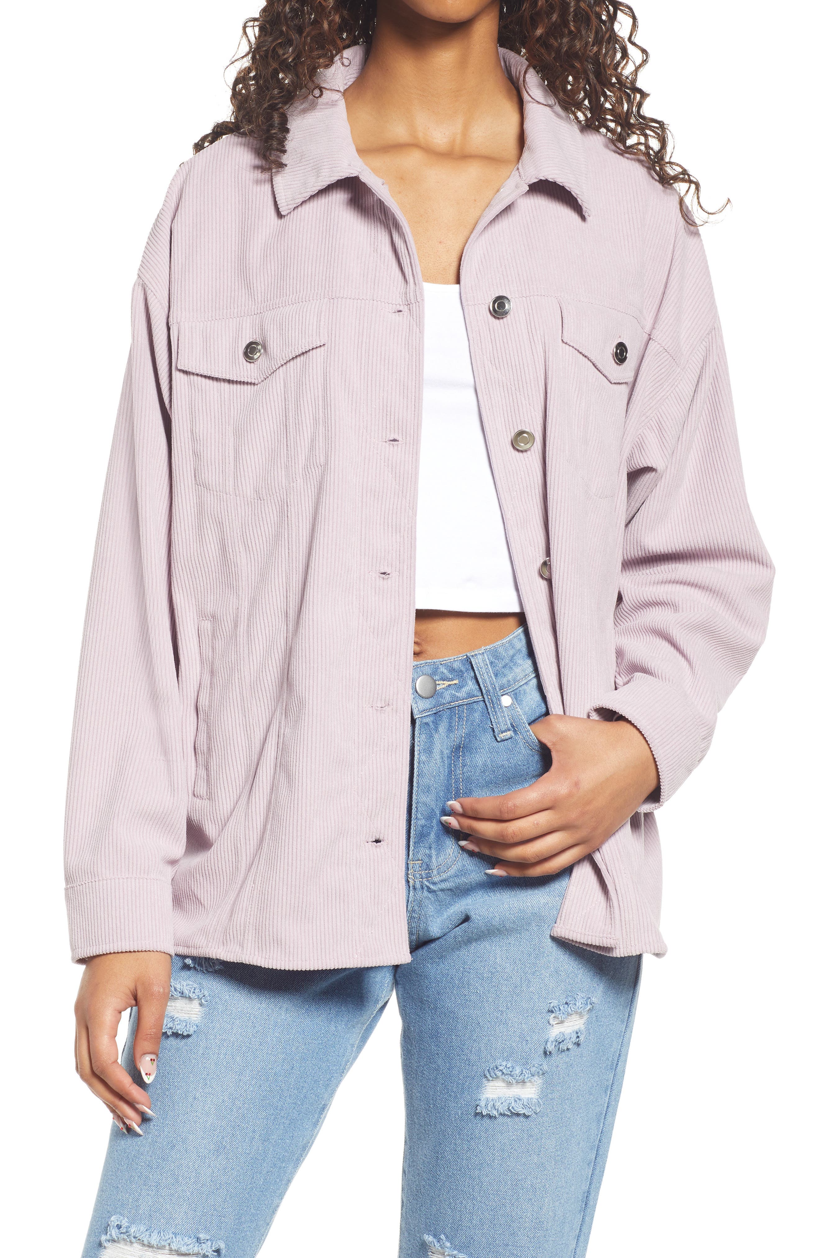 Corduroy Shirt Jacket