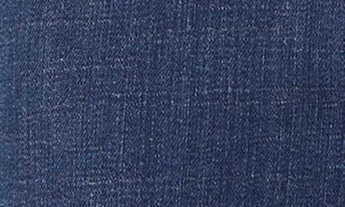Eileen Fisher High Rise Ankle Straight Leg Jeans In Medium Indigo In Blue