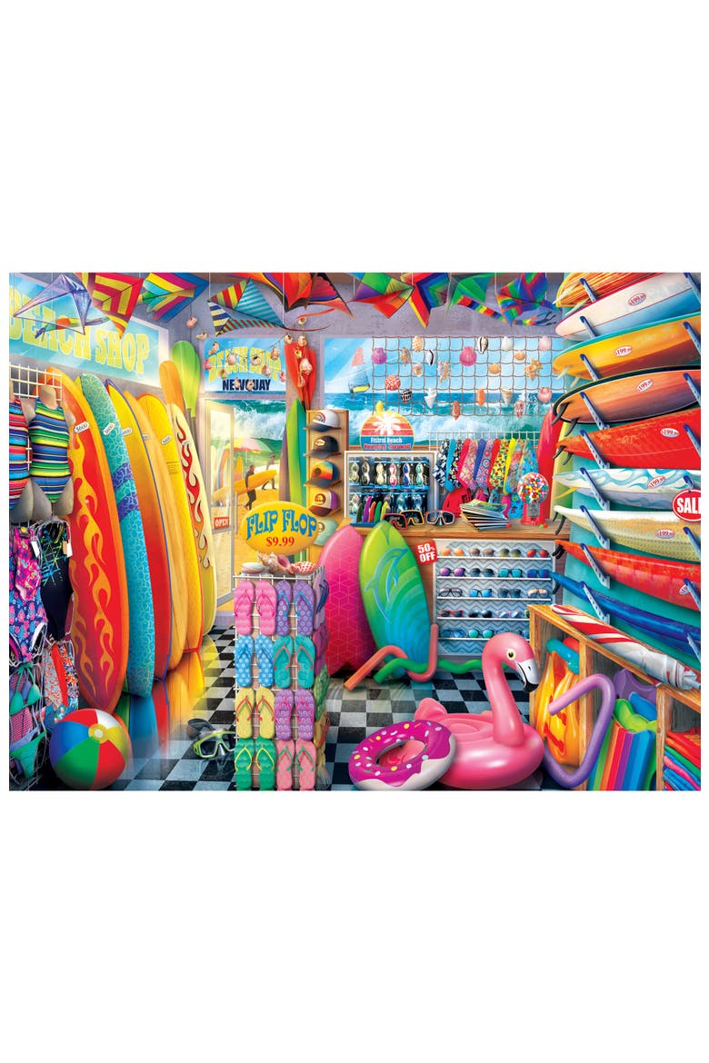 Beach Side Gear 750 Piece Jigsaw Puzzle, Alternate, color, Multicolor
