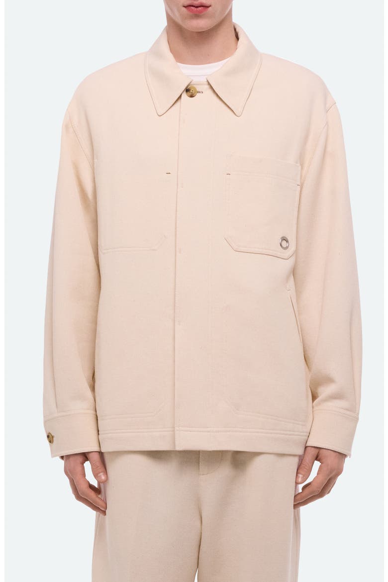 Sailor Cotton Button-Up Overshirt, Main, color, MUSLIN