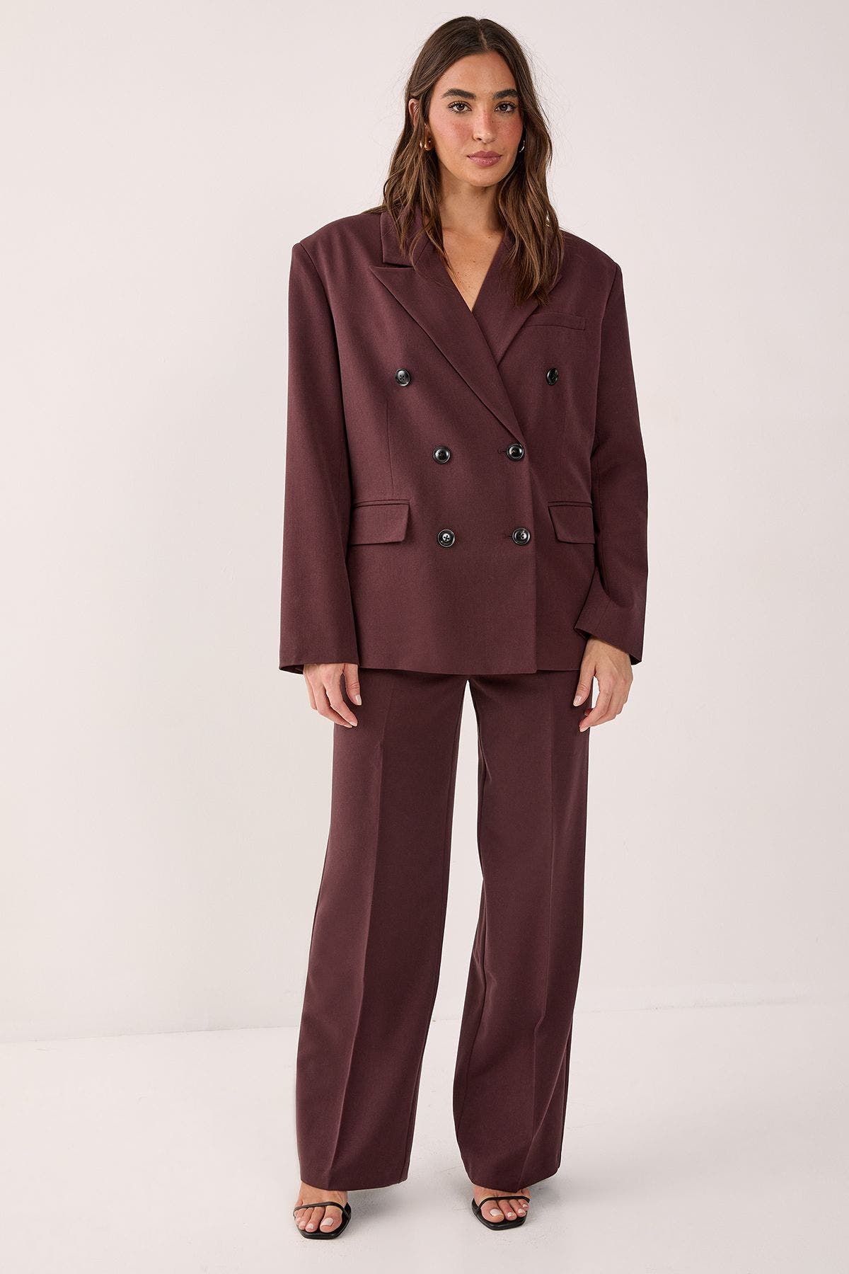 Double Breasted Oversized Blazer - image 2