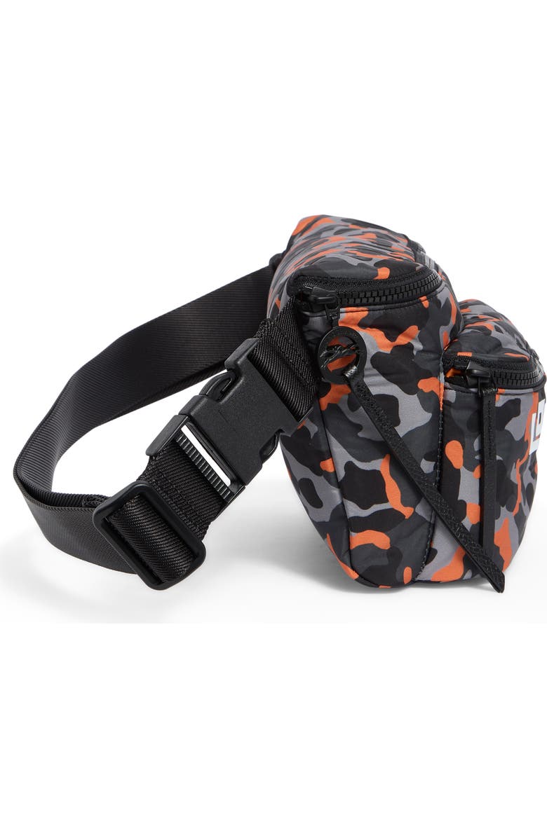 Longchamp Le Pilage Camo Large Belt Bag, Alternate, color, Cement