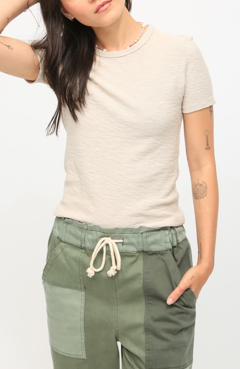 Electric & Rose '90s Cotton T-Shirt, Main, color, Stone