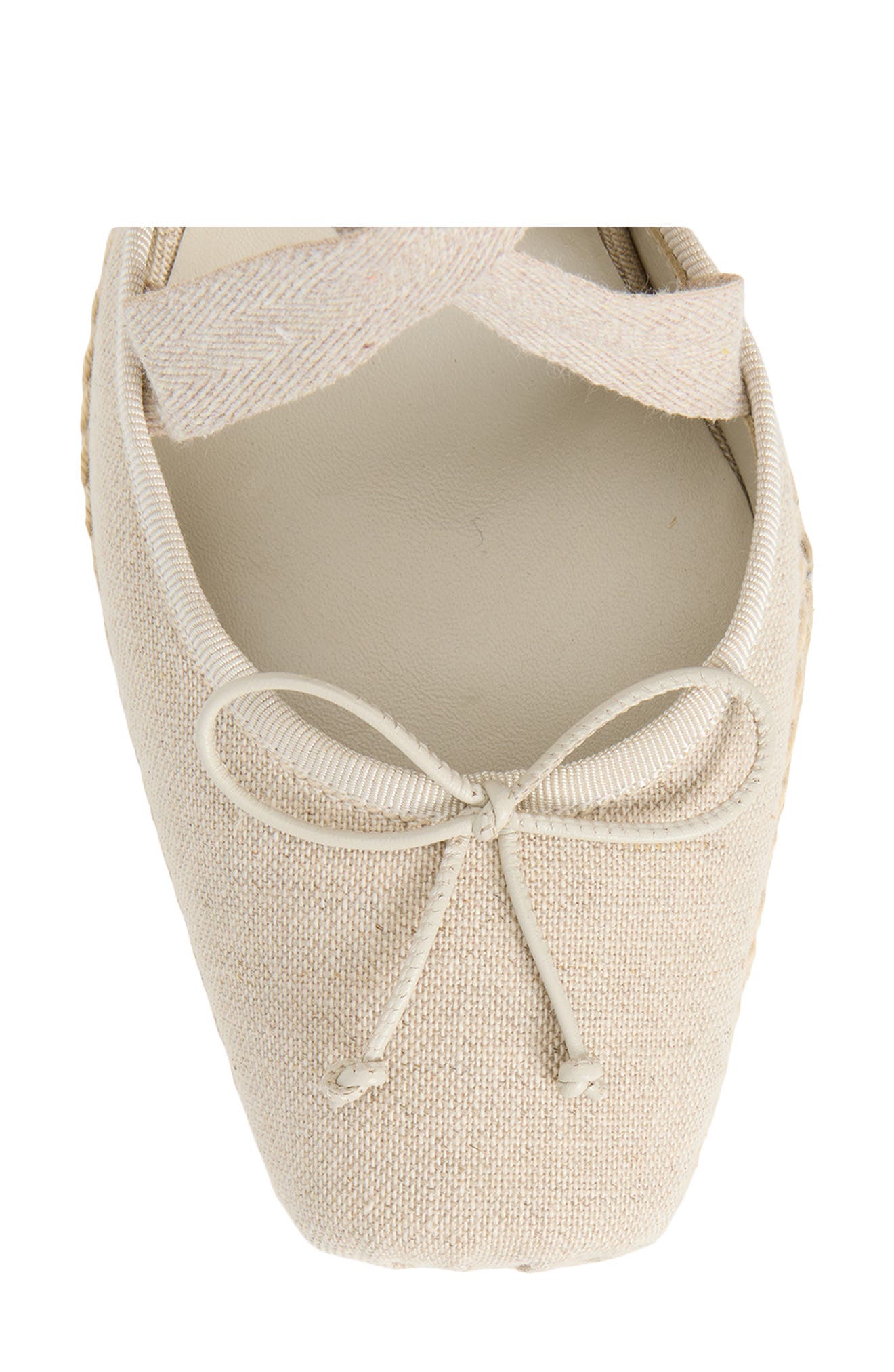 Cassiadrilla Ankle Wrap Espadrille Pump, Alternate, color, 3547 VERS NATURAL/ LIN CRAIE