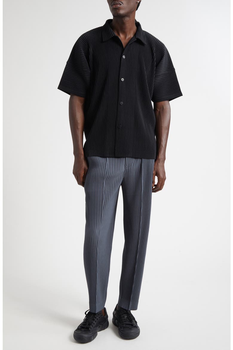 Monthly Colors July Pleated Pants, Alternate, color, CHERT BLUE