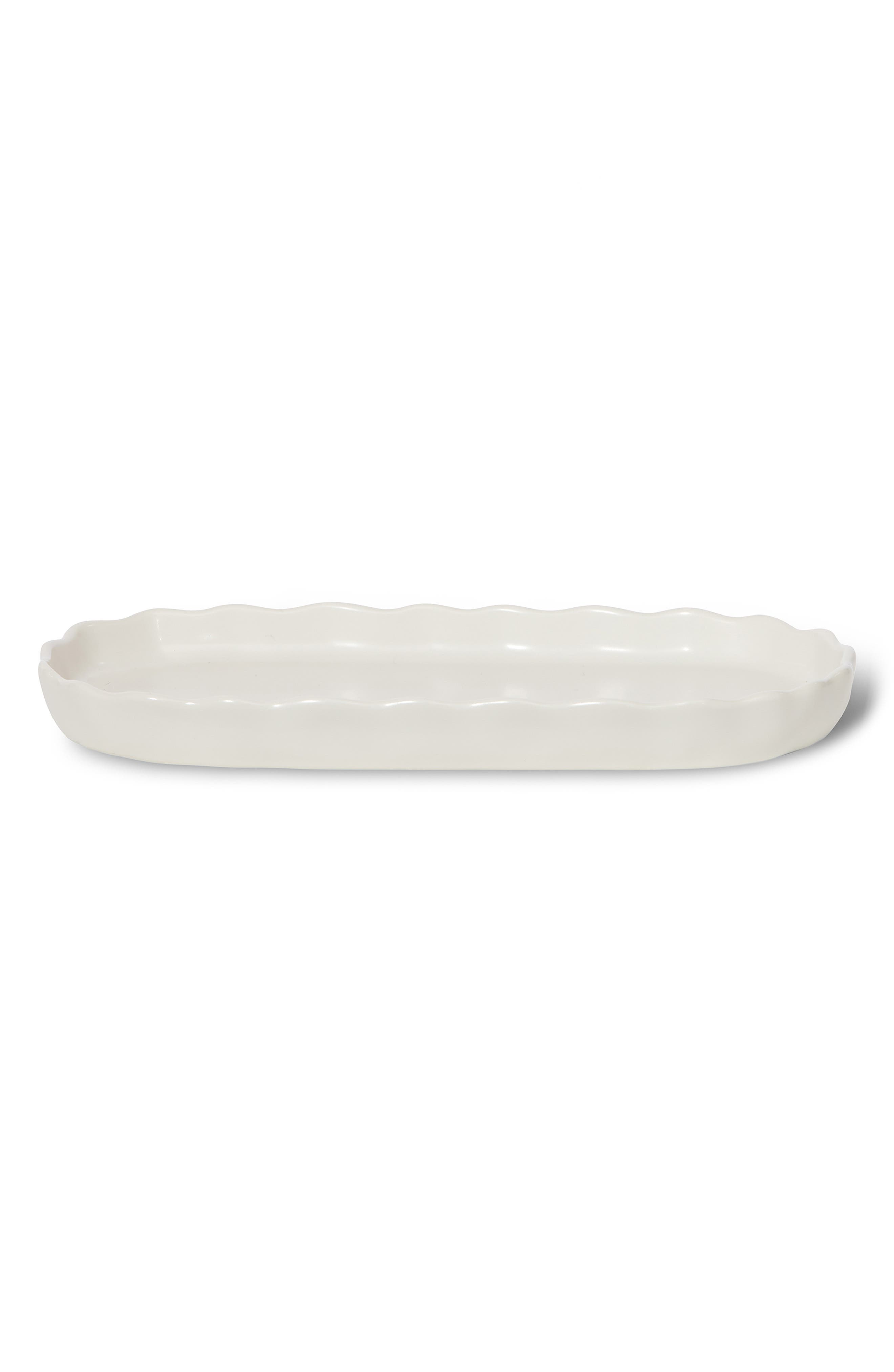 ROSELLI TRADING COMPANY Porcelain Amenity Tray