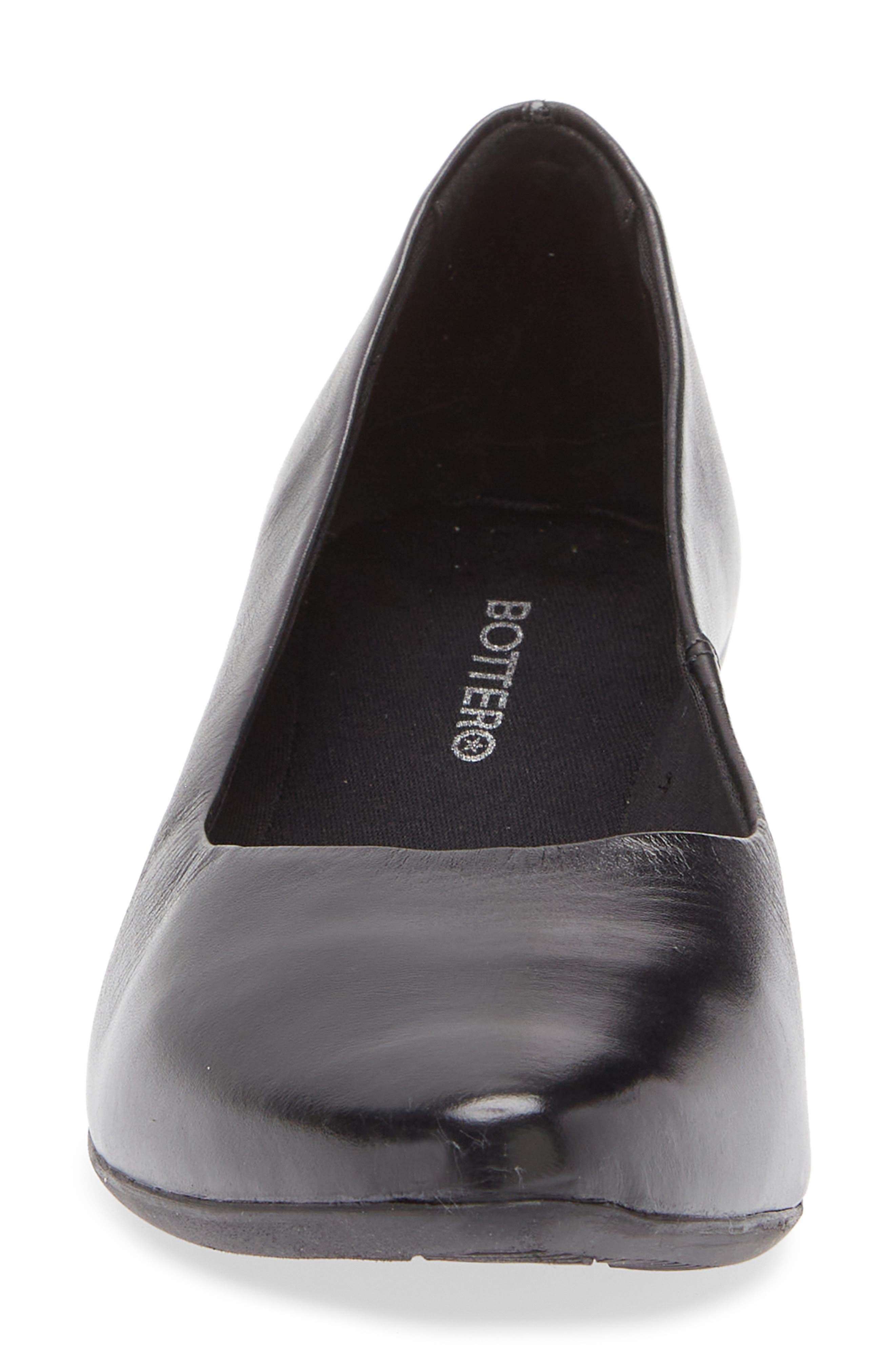 Bottero Botdogs Ballet Flat, Alternate, color, Preto