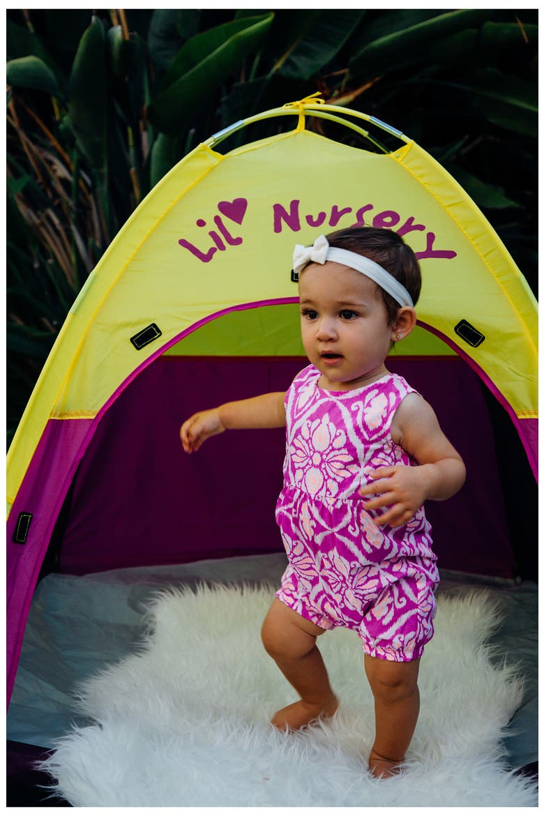 Lil' Nursery Tent, Alternate, color, PURPLE