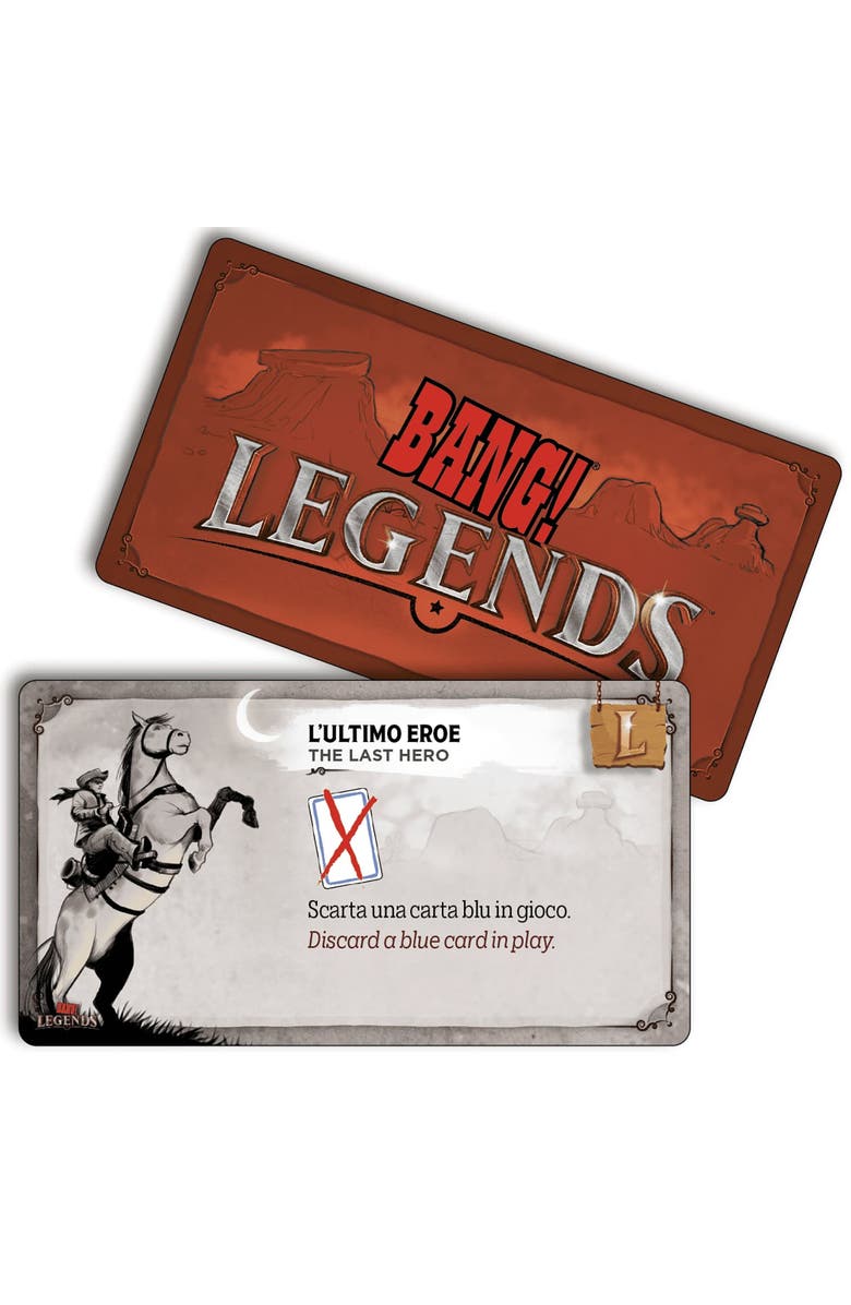DV Games Bang! Legends Expansion Card Game, Alternate, color, Multicolored