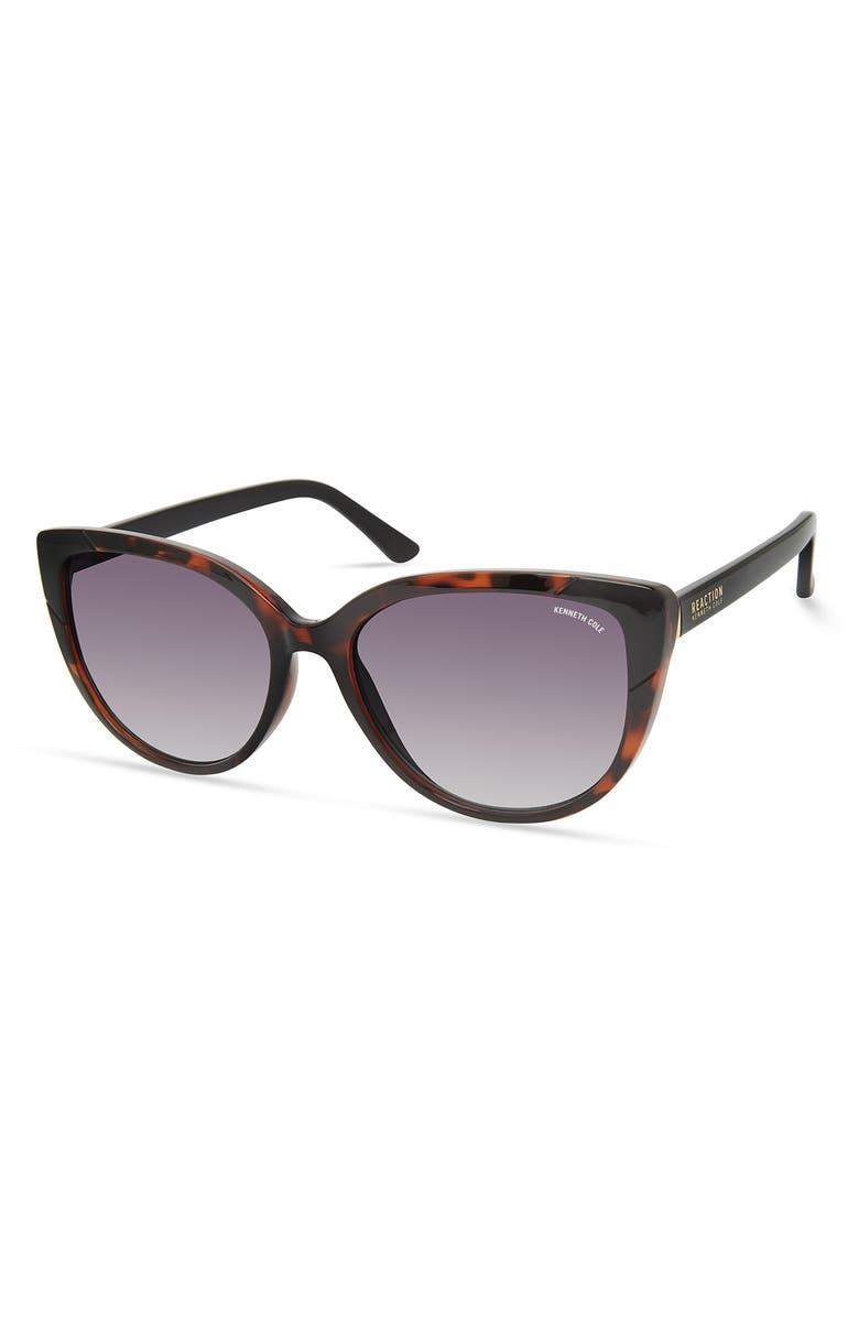 Reaction Kenneth Cole 55mm Cat Eye Sunglasses, Alternate, color,