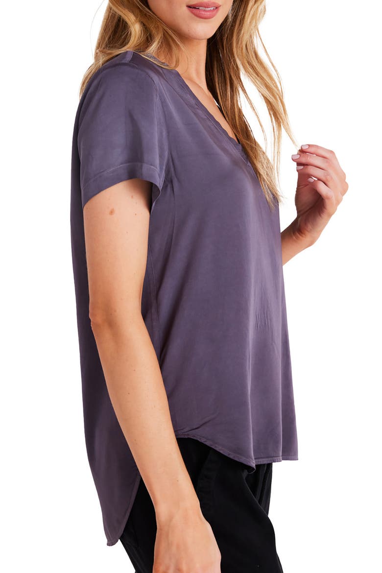 V-Neck T-Shirt, Alternate, color, GALAXY SMOKE
