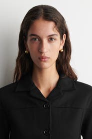 COS Half-Hoop Earrings