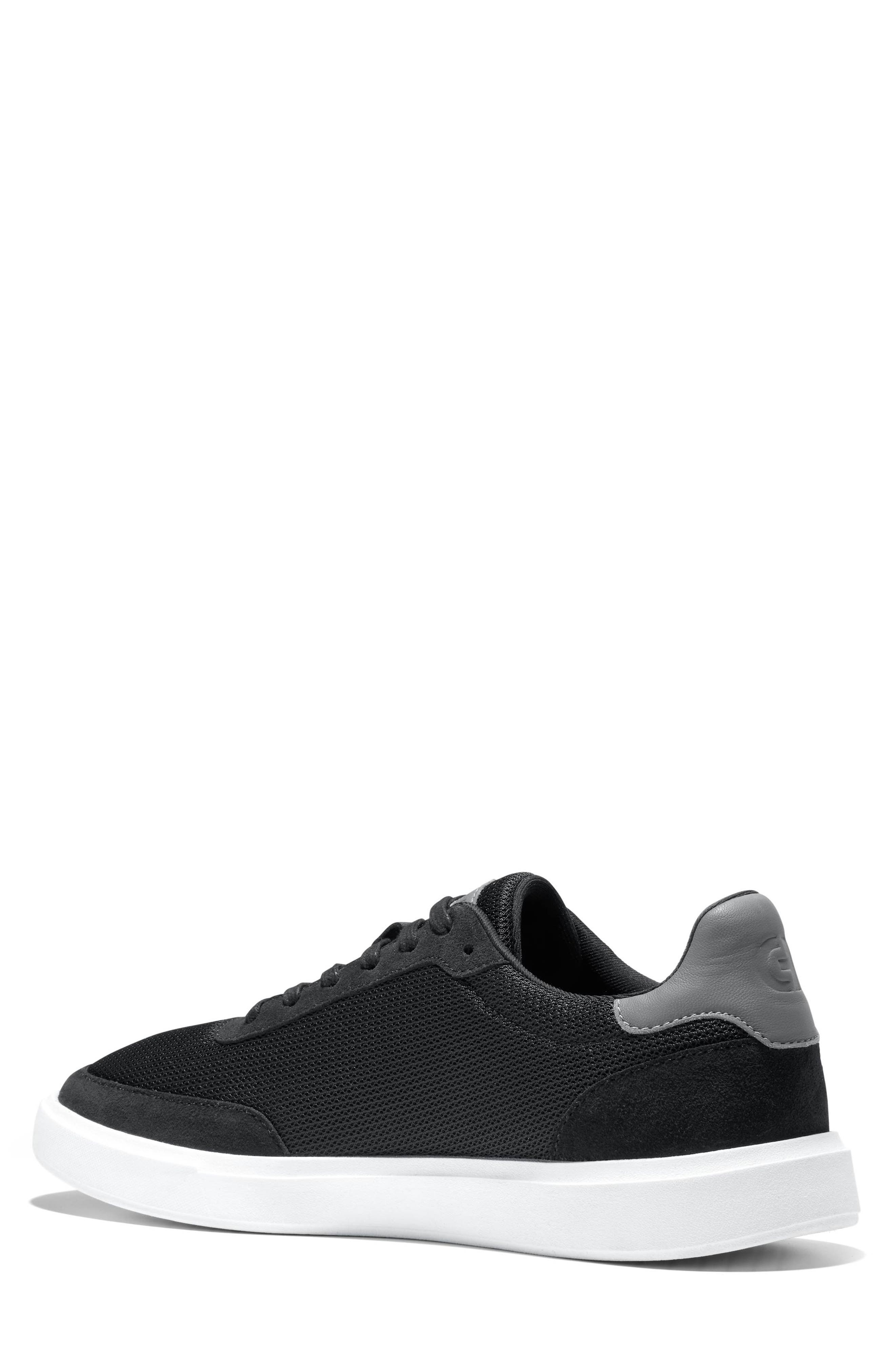 Cole Haan Grand Crosscourt Sideserve Sneaker, Alternate, color, Black / Lava Smoke / White