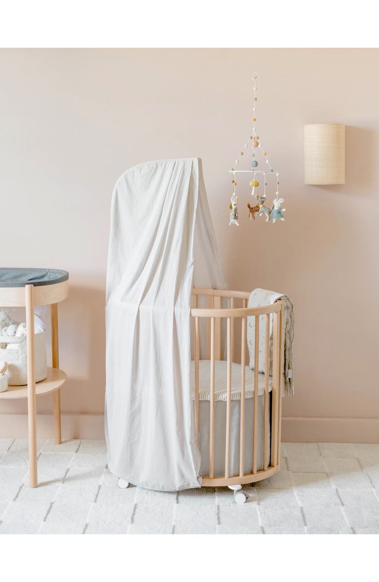 Stokke Sleepi<sup>™</sup> Pehr V3 Organic Cotton Canopy, Alternate, color, Grey