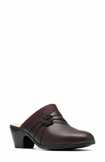 Emily 2 Eliza Leather Heeled Mule
